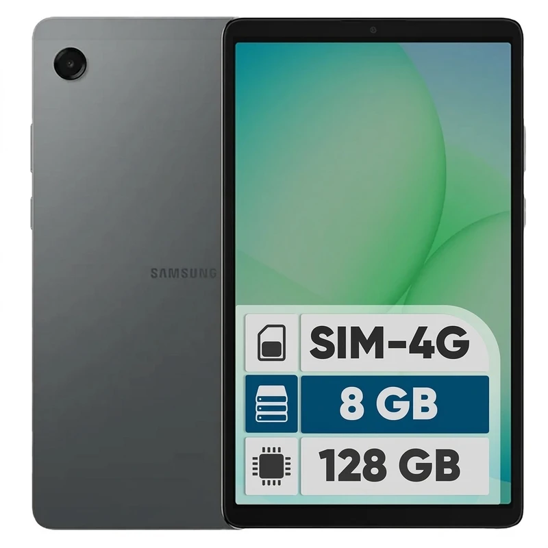 تبلت 8.7 اینچ سامسونگ مدل Galaxy Tab A11 4G، ظرفیت 128 و رم 8 گیگابایت،