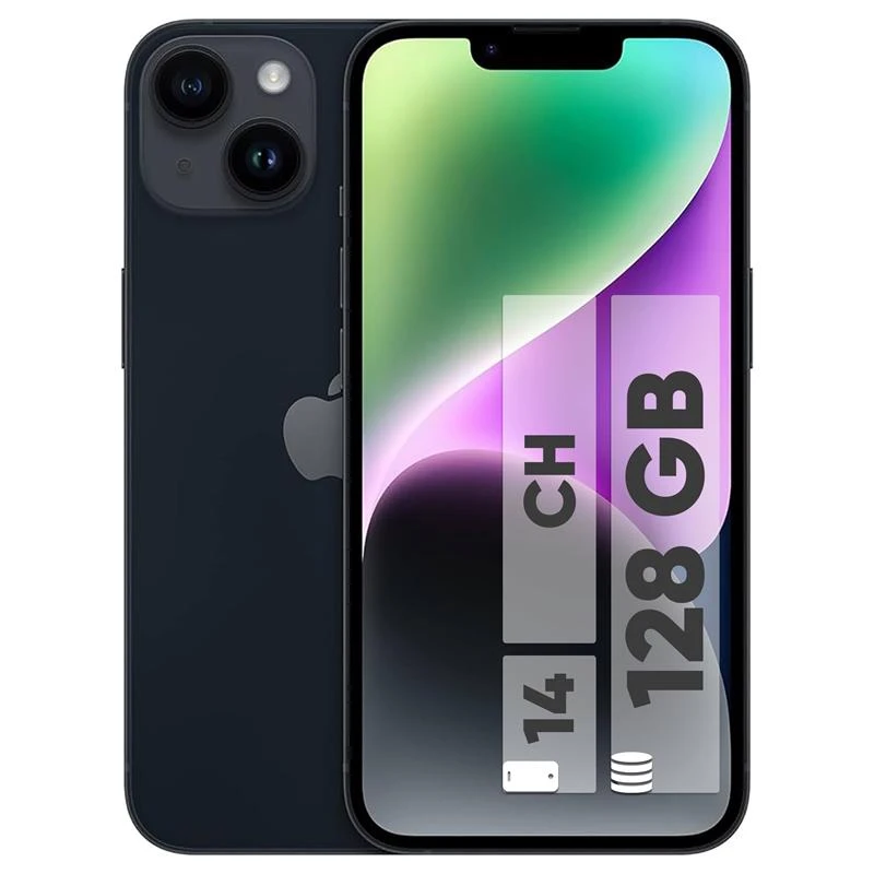  موبایل اپل iPhone 14 CH ظرفیت 128 و رم 6 گیگابایت