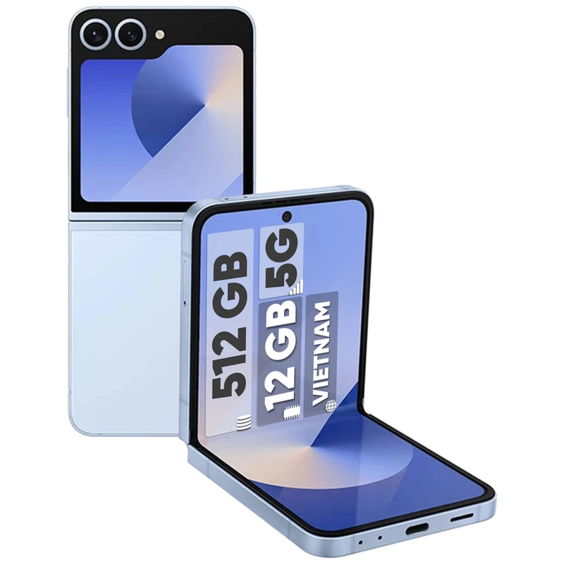  موبایل سامسونگGalaxy Z Flip 6  ظرفیت 512  و رم 12 گیگابایت 