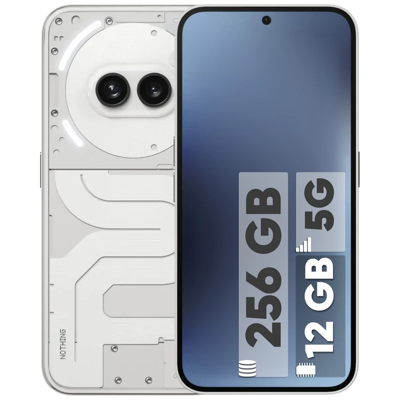 موبایل ناتینگ Phone 2a ظرفیت 256 رم 12 گیگابایت