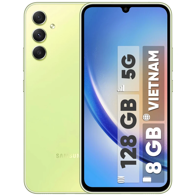  موبایل سامسونگ Galaxy A34 5G ظرفیت 128  و رم 8 گیگابایت 
