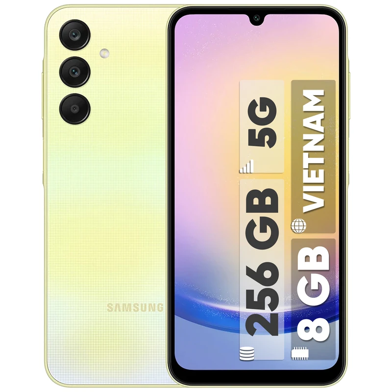  موبایل سامسونگ  Galaxy A25  ظرفیت 256  و رم 8 گیگابایت 