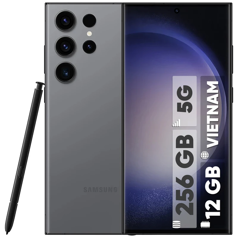  موبایل سامسونگ مدل Galaxy S23 Ultra دو سیم کارت ظرفیت 256 و رم 12 گیگابایت