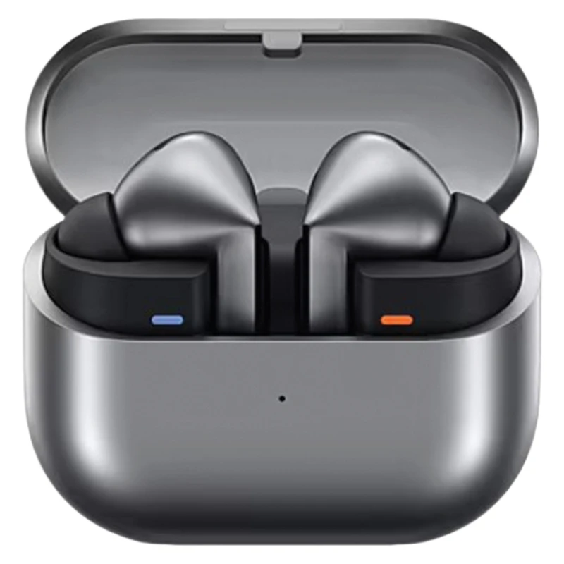 هدفون بلوتوثی سامسونگ مدل Galaxy Buds3 Pro دارای نویز کنسلینگ فعال (ANC)، درگاه شارژ USB Type-C، شارژ بی سیم،