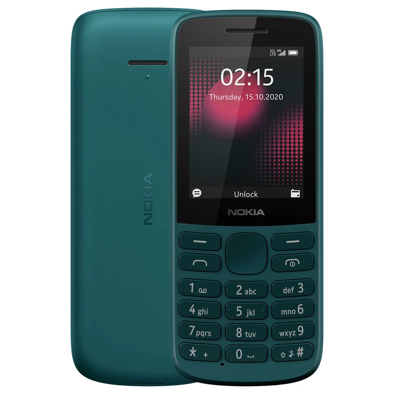 موبایل نوکیا 215 4G ظرفیت 128 مگابایت و رم 64 مگابایت